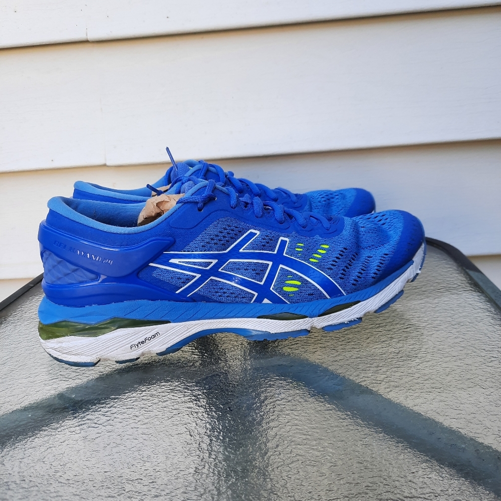 ASICS Gel Kayano 24 Flyte Foam T799N Blue Shoes